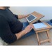 Keyiftepsisi-Ahşap Laptop Masası - Çalışma Masası - Laptop Sehpası